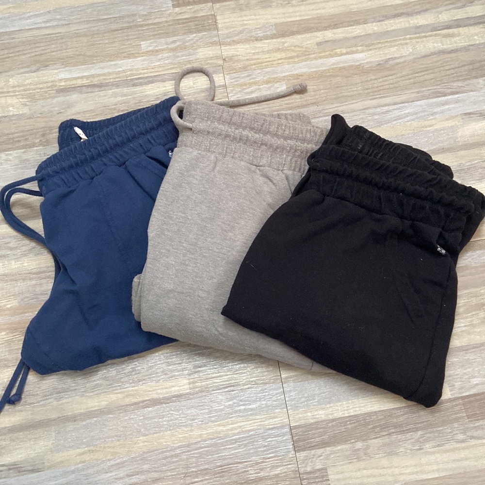 Free People FP movement sweatpants (set of three)